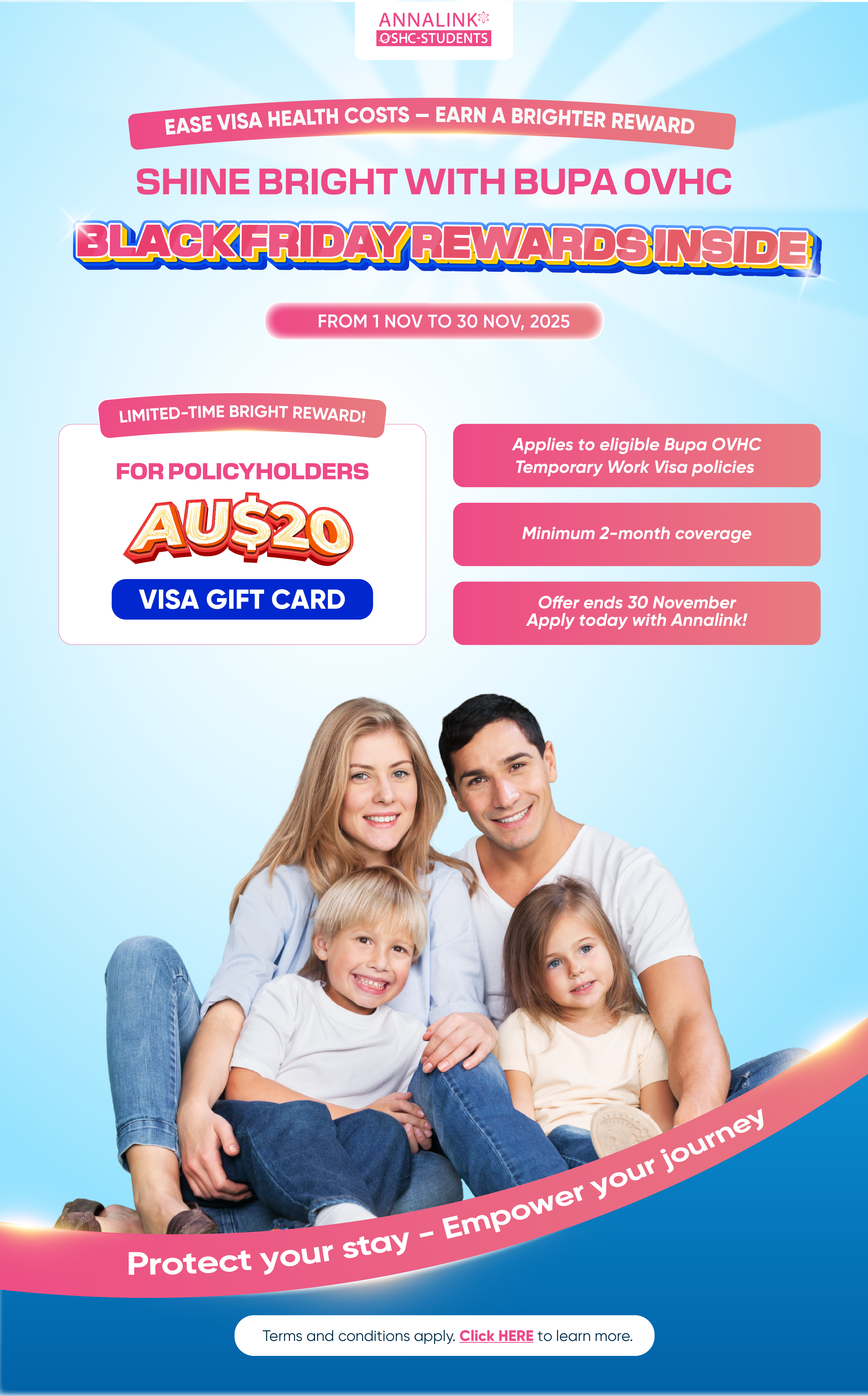 BLACK FRIDAY REWARDS INSIDE – with Bupa OVHC (Nov 1 to Nov 30)